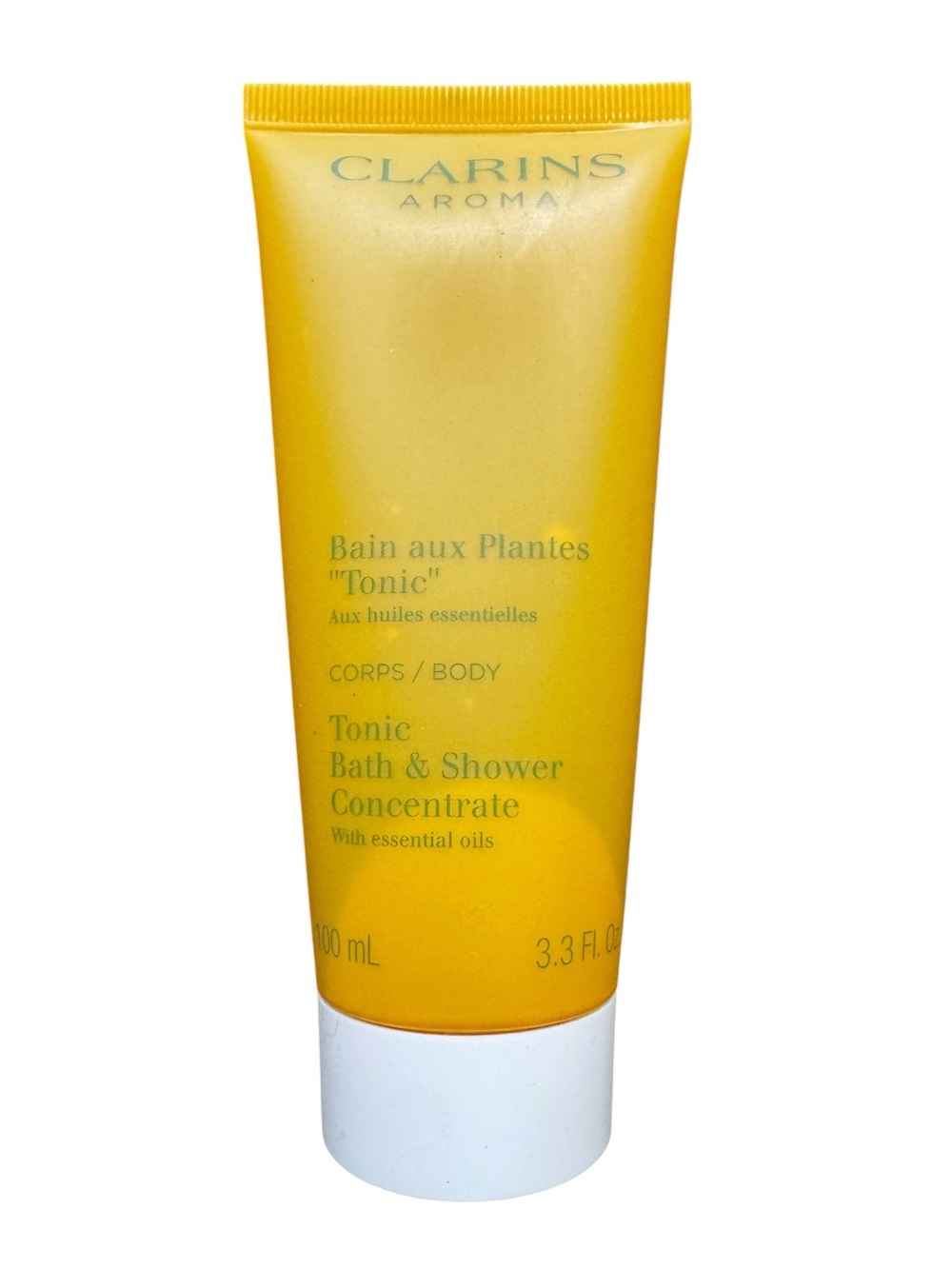 Clarins Tonic Bath & Shower Concentrate - Bath Body Wash Essential Oil Cleanse